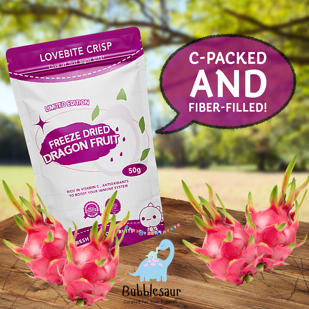 [Lovebite Crisp] Freeze Dried Dragon Fruit