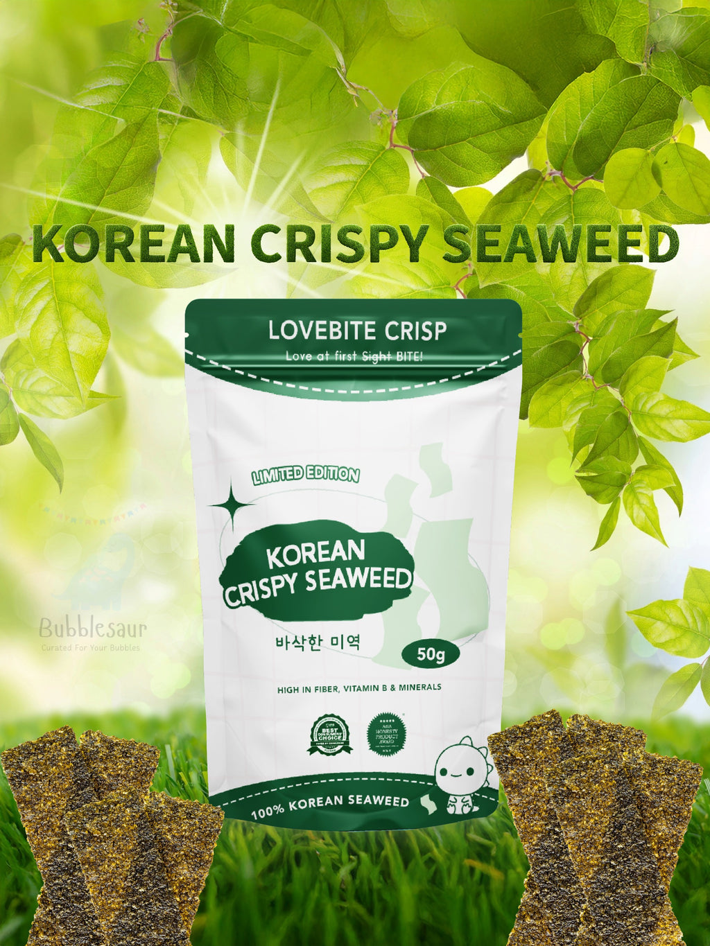[Lovebite Crisp] Korean Crispy Seaweed