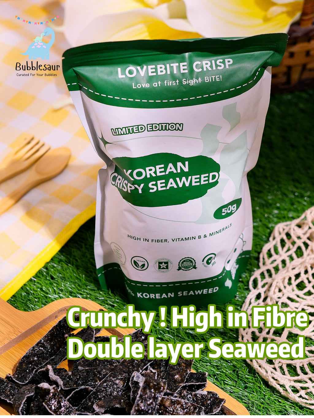 [Lovebite Crisp] Korean Crispy Seaweed