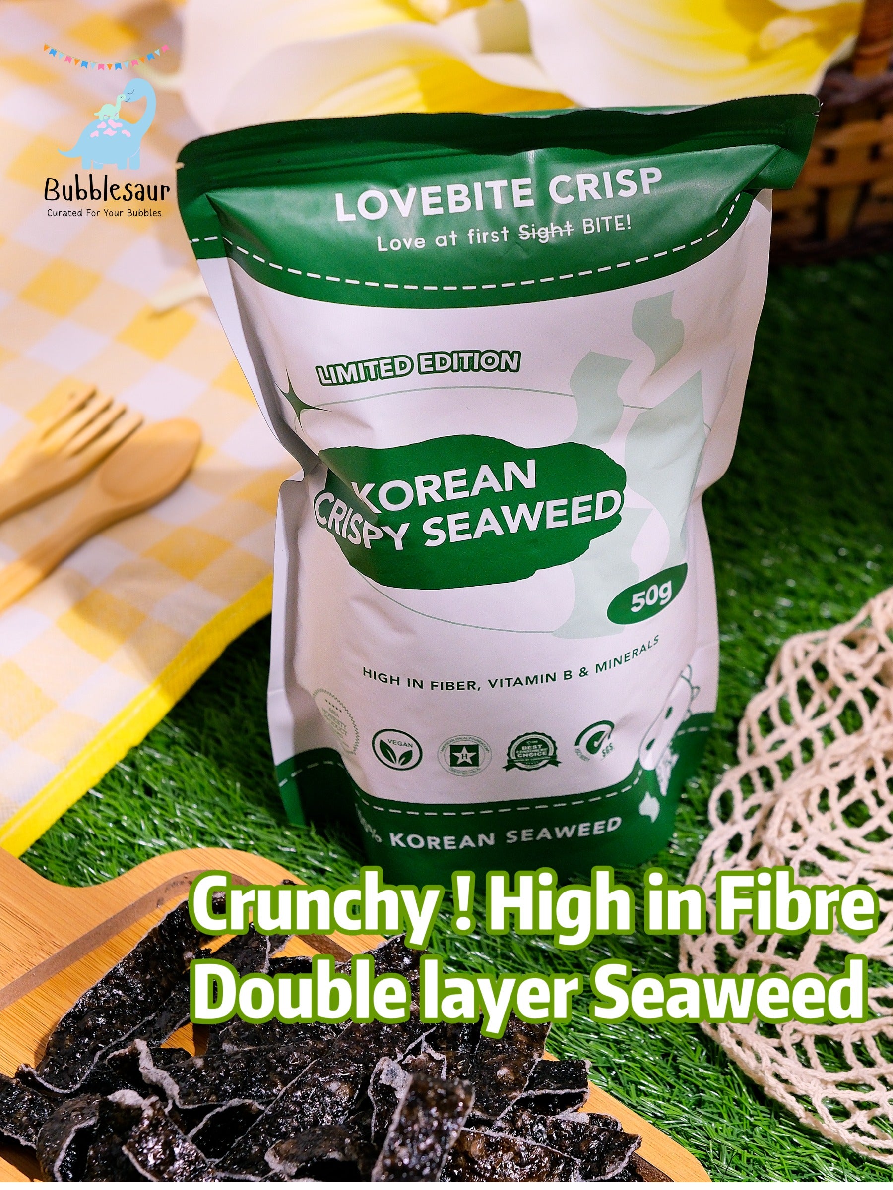 [Lovebite Crisp] Korean Crispy Seaweed