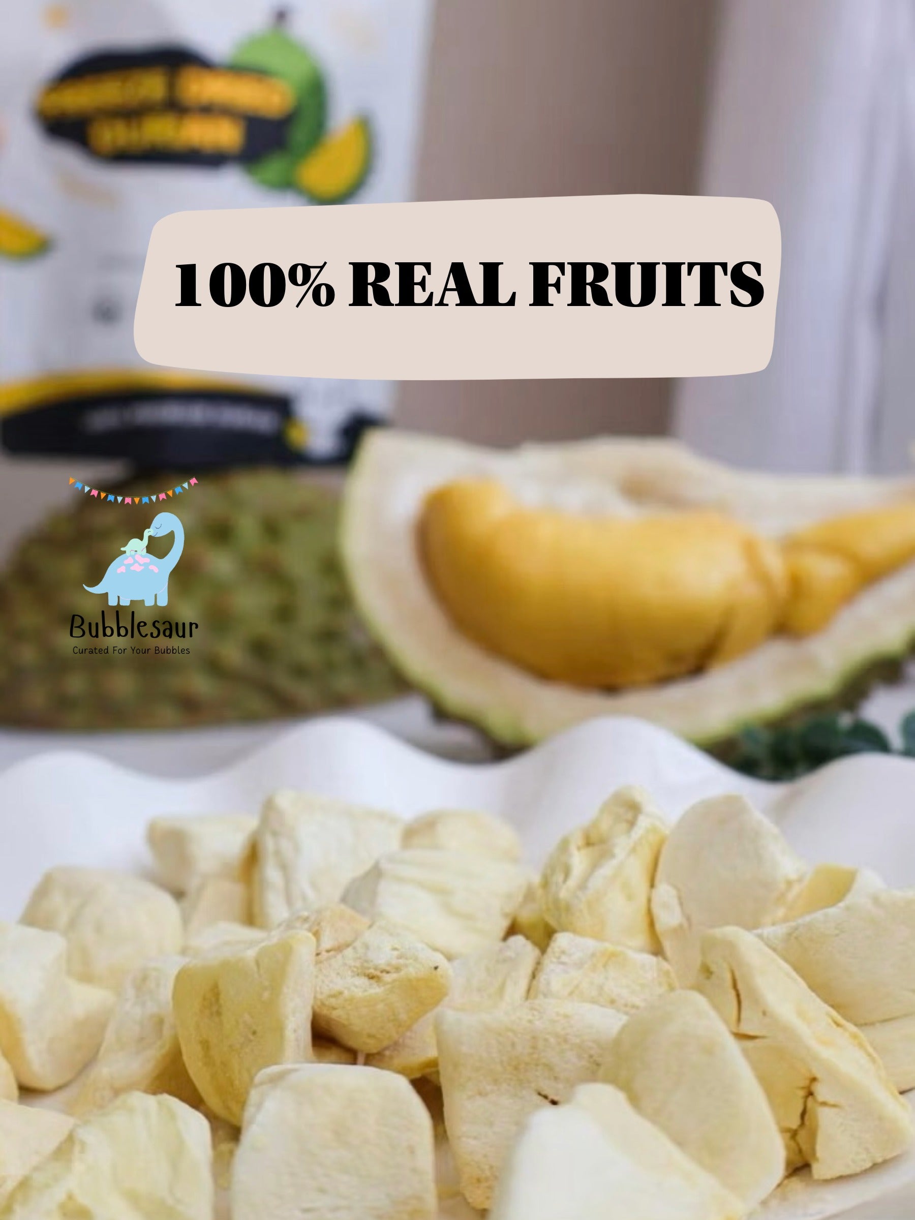 [Lovebite Crisp] Freeze Dried Durian