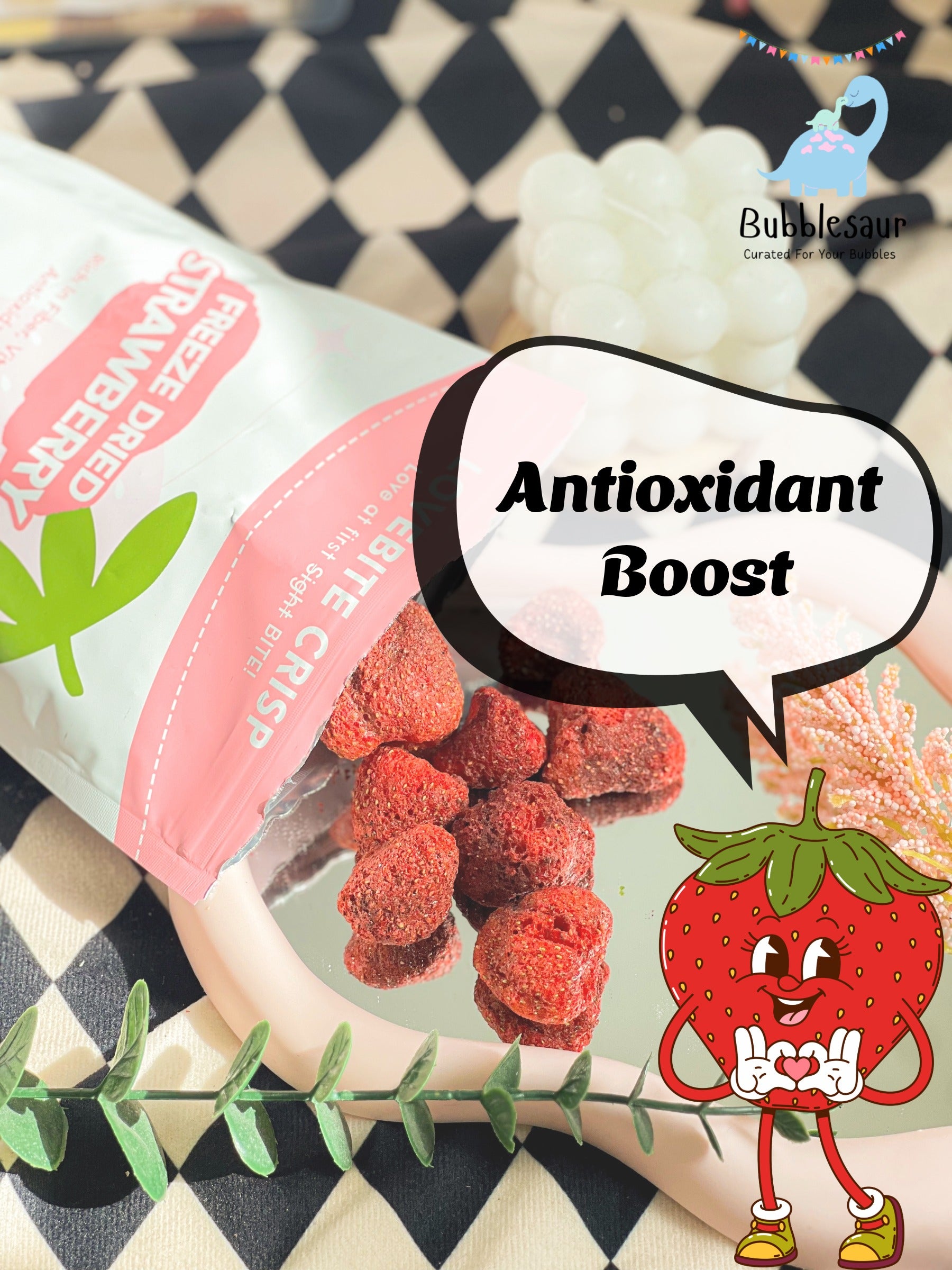 [Lovebite Crisp] Freeze Dried Strawberry