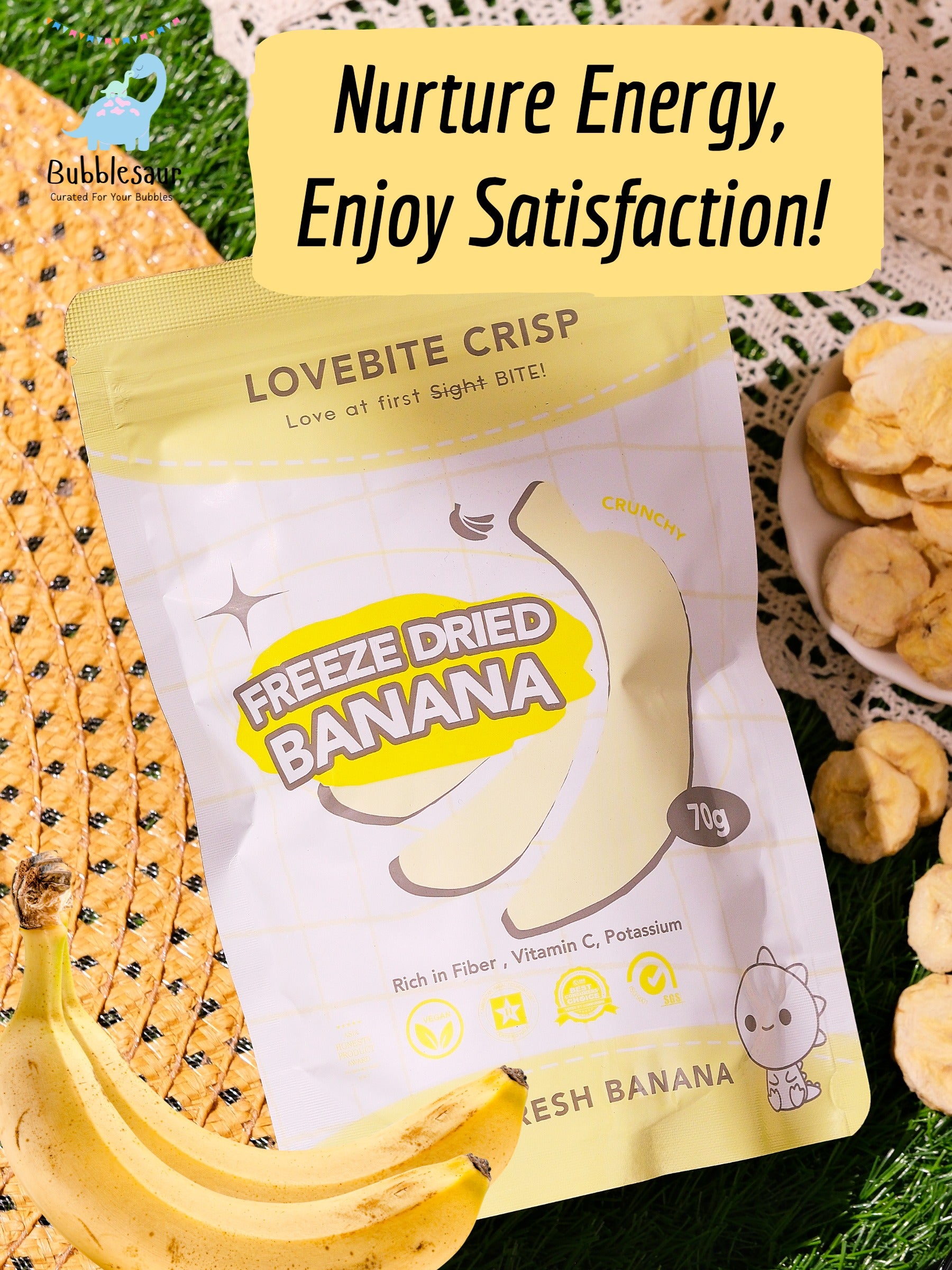 [Lovebite Crisp] Freeze Dried Banana