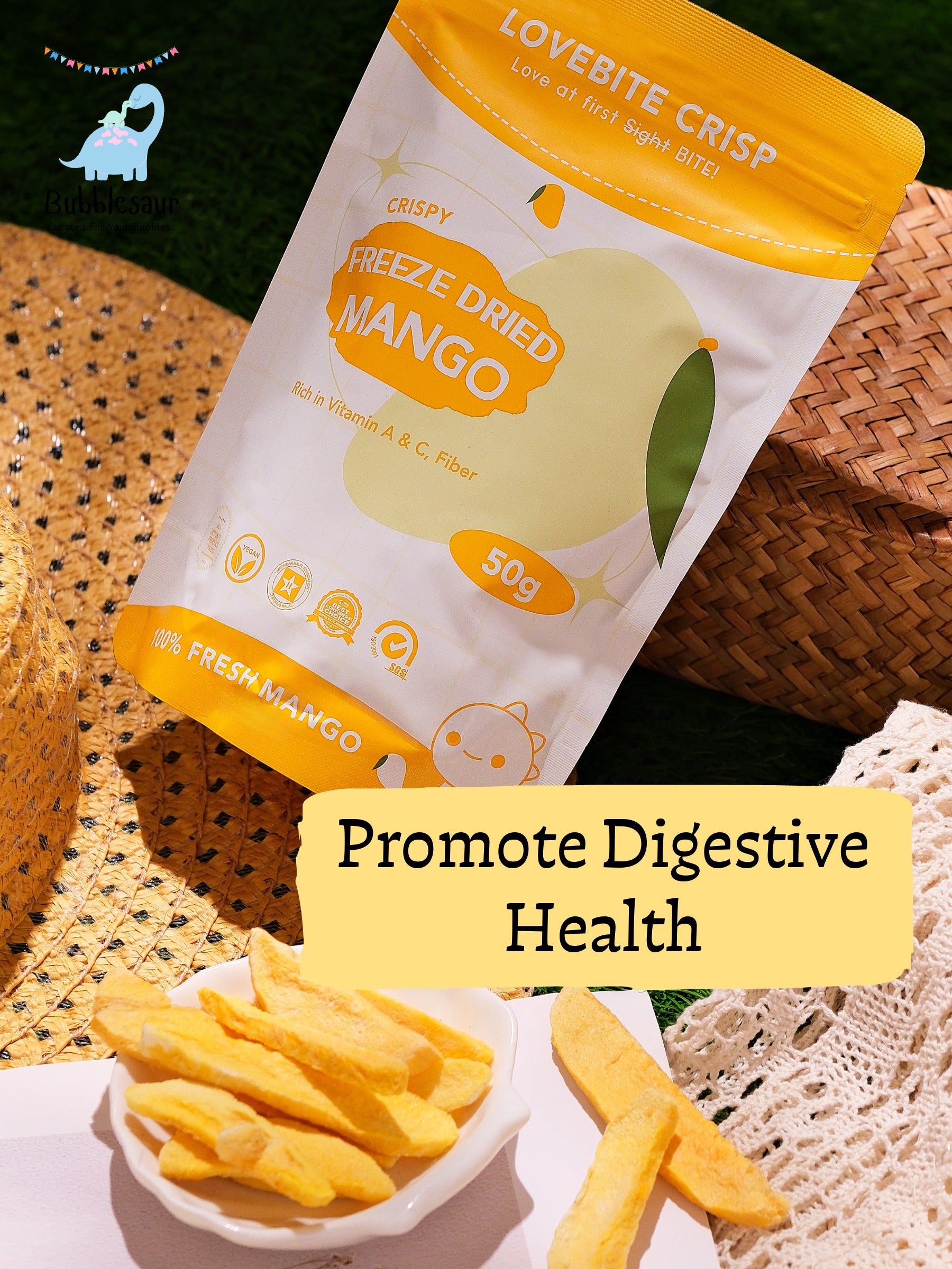 [Lovebite Crisp] Freeze Dried Mango