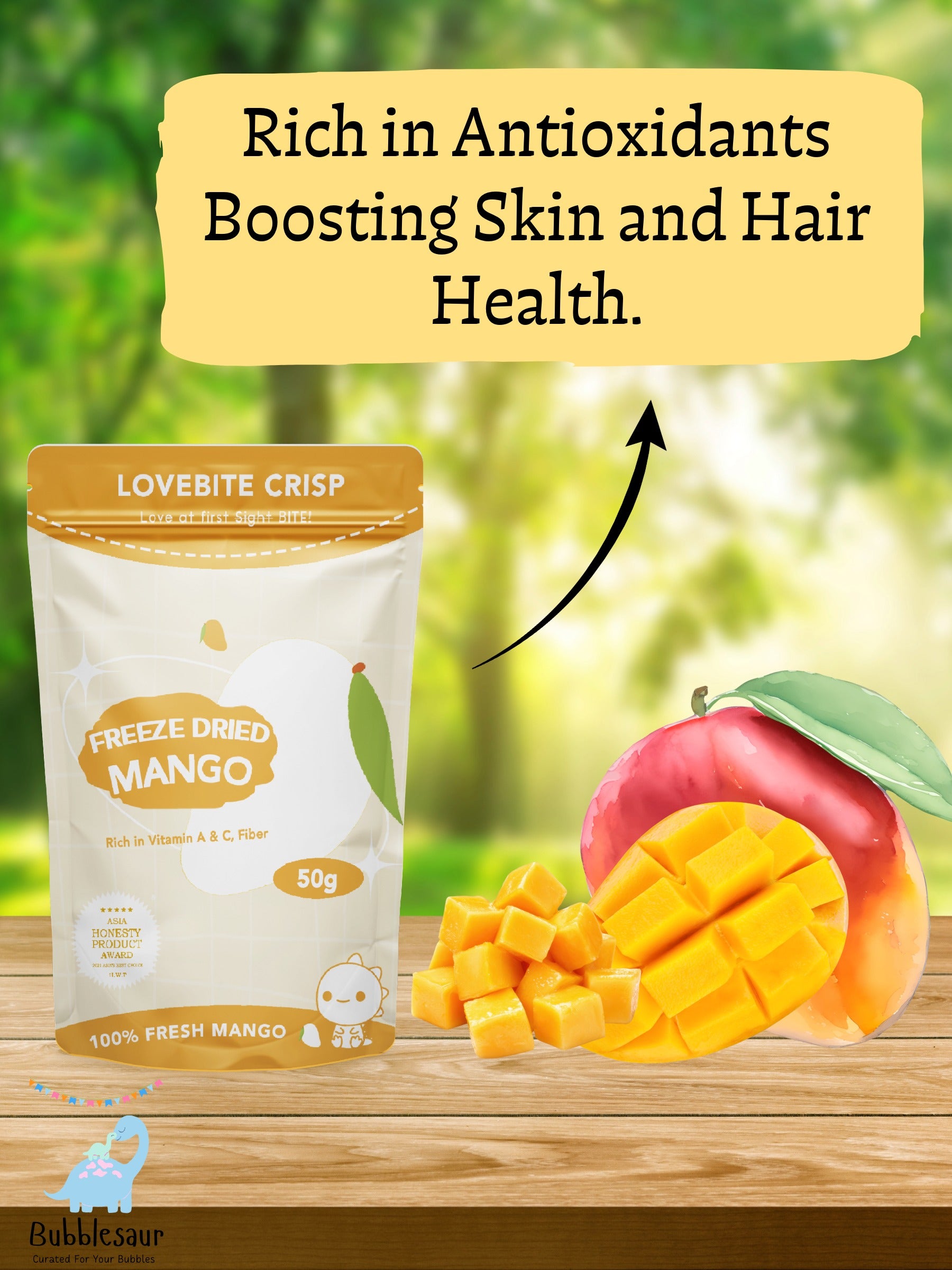 [Lovebite Crisp] Freeze Dried Mango