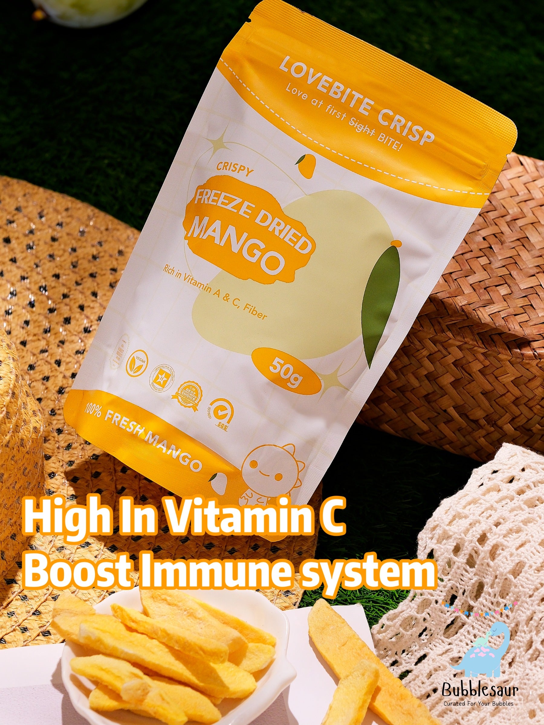 [Lovebite Crisp] Freeze Dried Mango