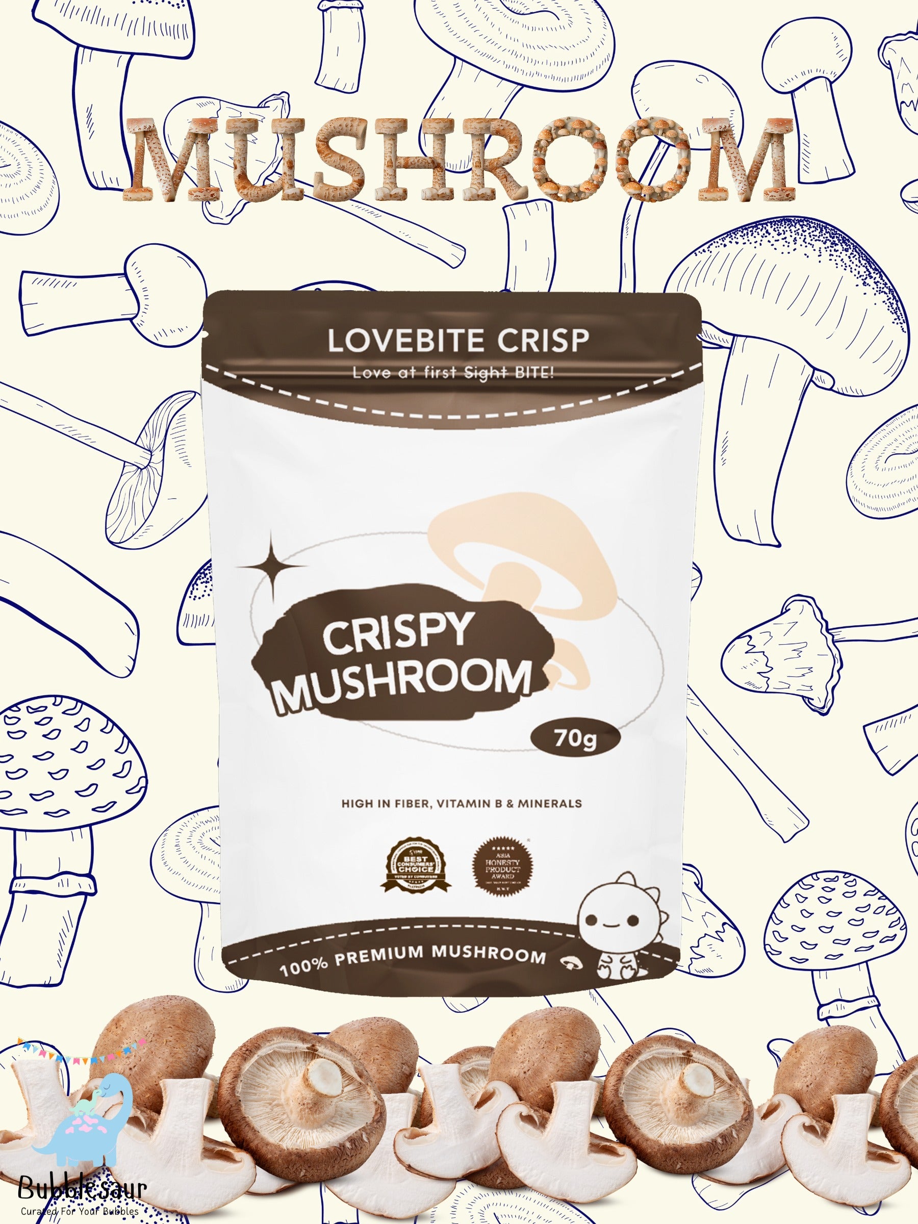 [Lovebite Crisp] Crispy Mushroom